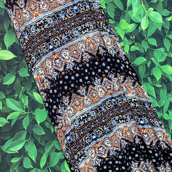 TRIBAL PATTERNED MAXI SKIRT · SIZE M - Picture 2 of 5